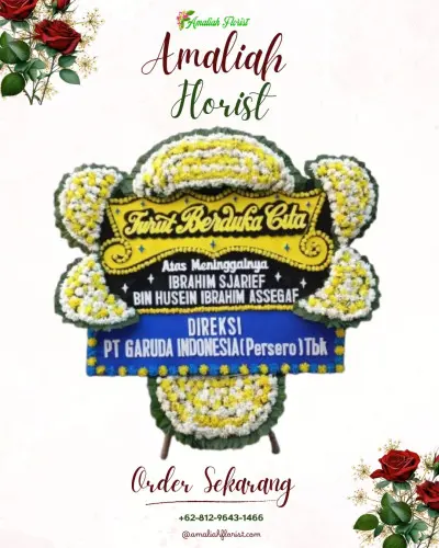 Papan Bunga Duka di Baledu